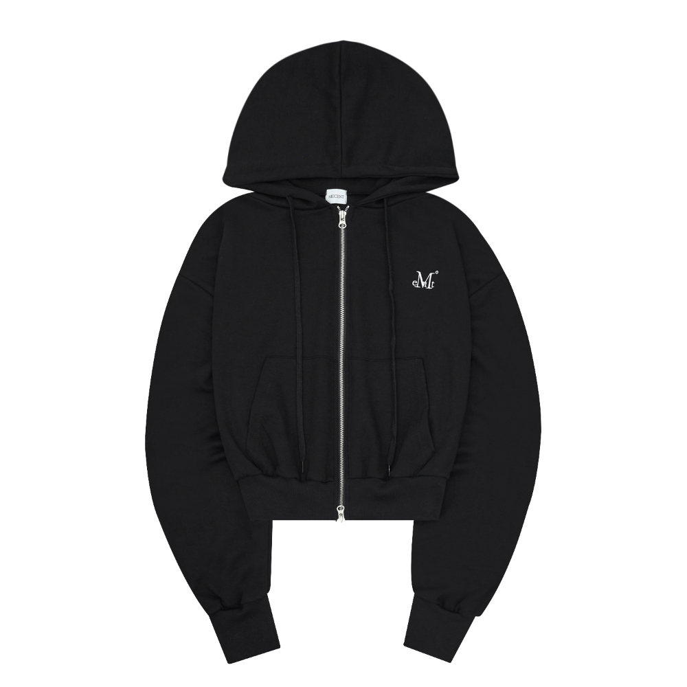 トップス MUSINSA LACE BUTTON HOODIE TOP MUSINSA公式 | MUCENT SIGNATURE HOOD ZIP-UP WOMAN (Black, Gray)